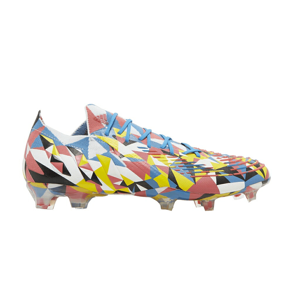 アディダス プレデター 青色 ブルー チーム 黄色 イエロー EDGE.1 GEOMETRIC スニーカー メンズ ADIDAS PREDATOR FG / BRIGHT BLUE TEAM YELLOW SOLAR