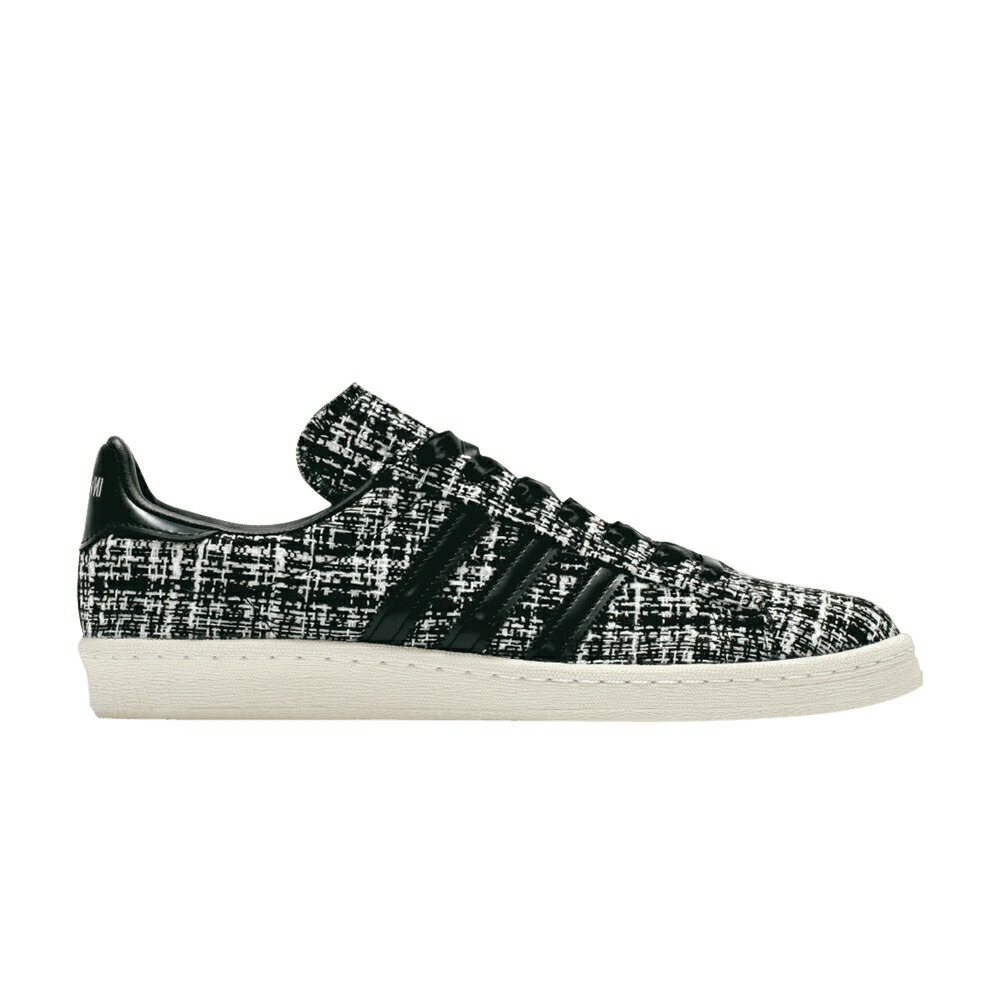 アディダス キャンパス コア 黒色 ブラック クリーム BLACK TWEED スニーカー メンズ ADIDAS INVINCIBLE X DAYZ CAMPUS / CORE BLACK CORE BLACK CREAM