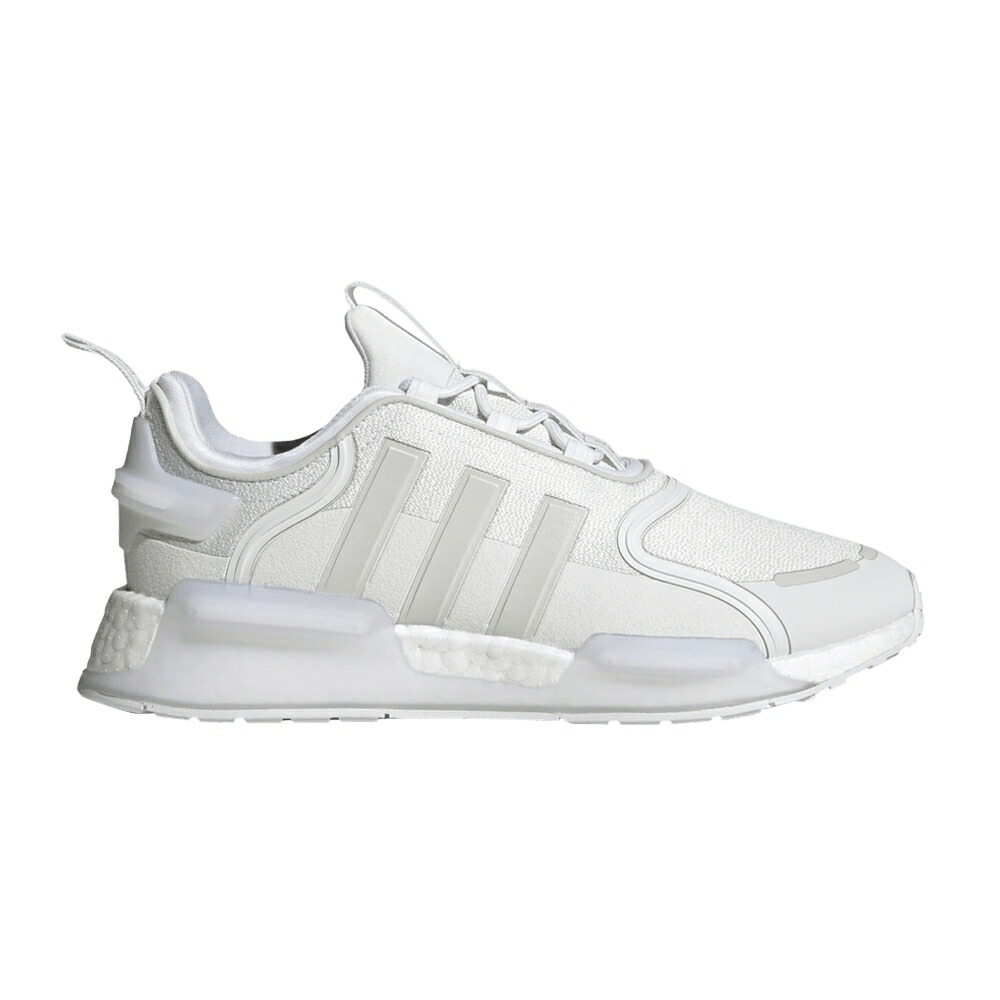 アディダス 白いこと 白いこと 薄墨色 薄墨色 NMD_V3 \u0027WHITE GREY\u0027 スニーカー メンズ ADIDAS / CLOUD WHITE CLOUD WHITE GREY TWO