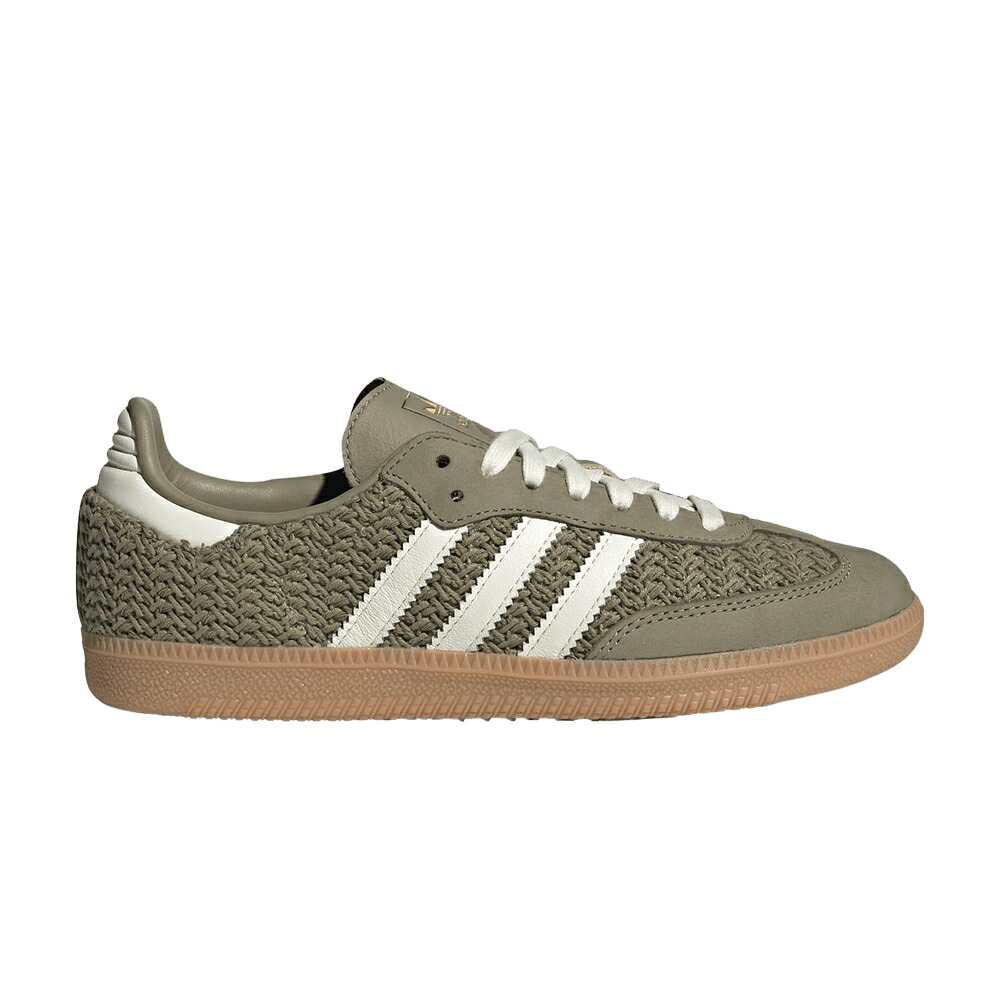 アディダス サンバ 緑 緑であること 皮膚軟化剤 白いこと 白いこと \u0027KNIT GREEN\u0027 スニーカー レディース ADIDAS WMNS SAMBA OG PACK - ORBIT / ORBIT GREEN CREAM WHITE GUM 3