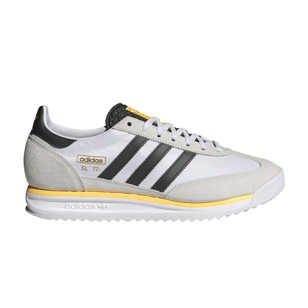 アディダス 黒いこと 黒いこと 白いこと 白いこと 中核グループ \u0027WHITE SPARK\u0027 スニーカー メンズ ADIDAS SL72 RS BLACK / CLOUD WHITE CORE BLACK SPARK メンズ靴-スニーカー