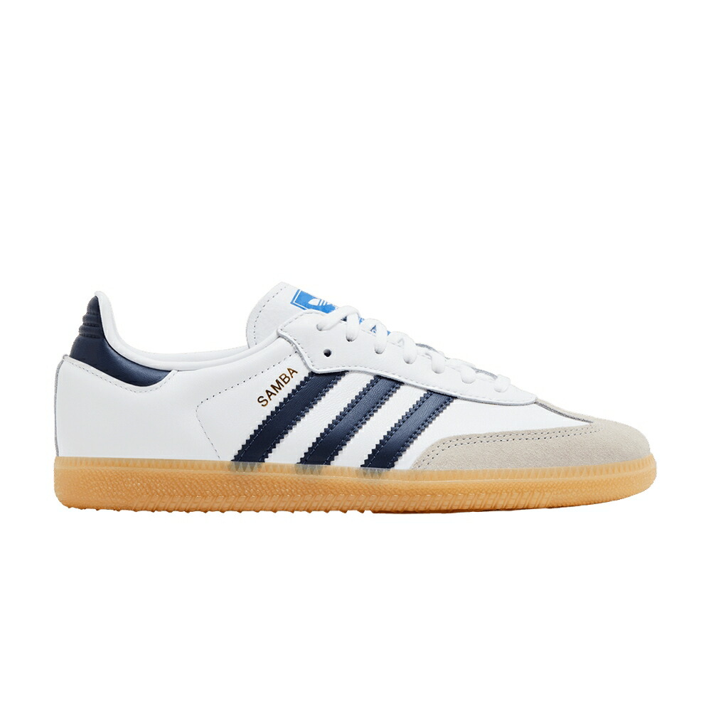 アディダス サンバ 紺色 ネイビー 白色 ホワイト WHITE GUM スニーカー メンズ ADIDAS SAMBA OG J COLLEGIATE NAVY / CLOUD WHITE COLLEGIATE NAVY GUM