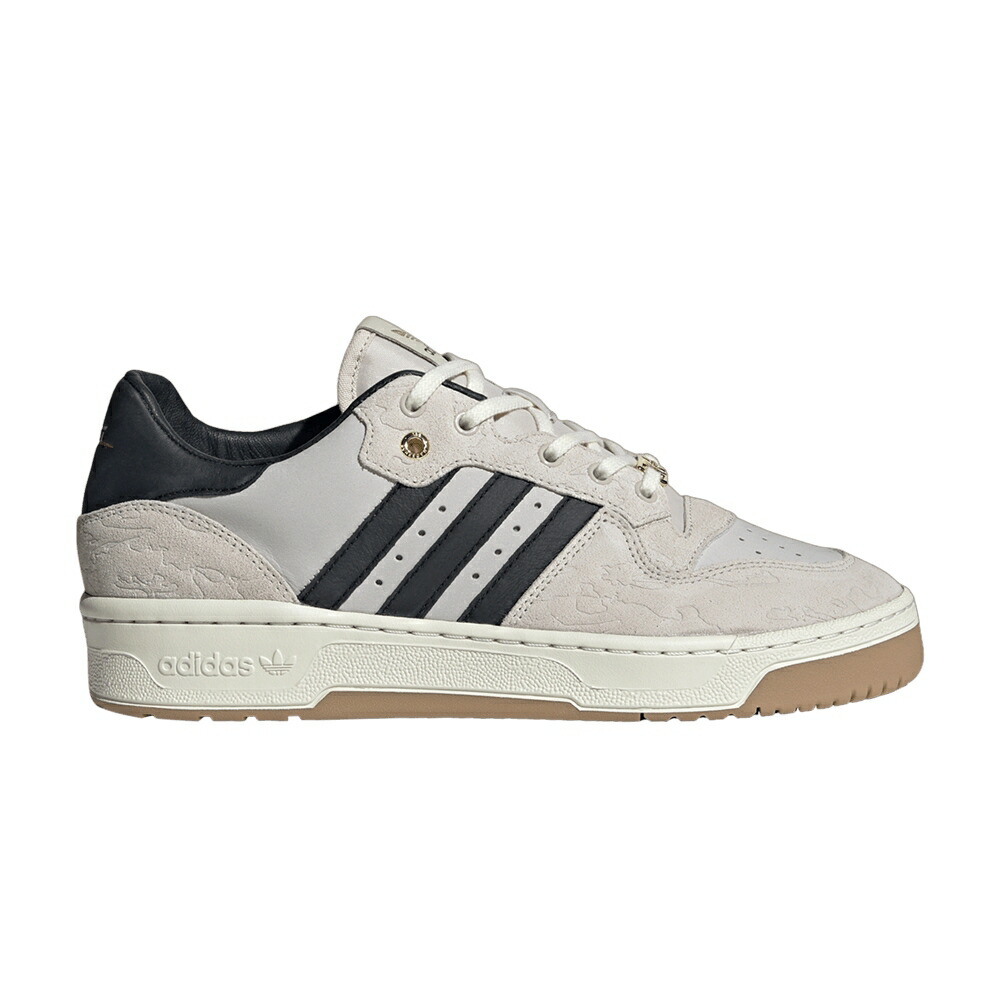 アディダス パール コア 黒色 ブラック 白色 ホワイト CHALK BLACK スニーカー メンズ ADIDAS NADESHOT X RIVALRY PEARL / CHALK PEARL CORE BLACK OFF WHITE