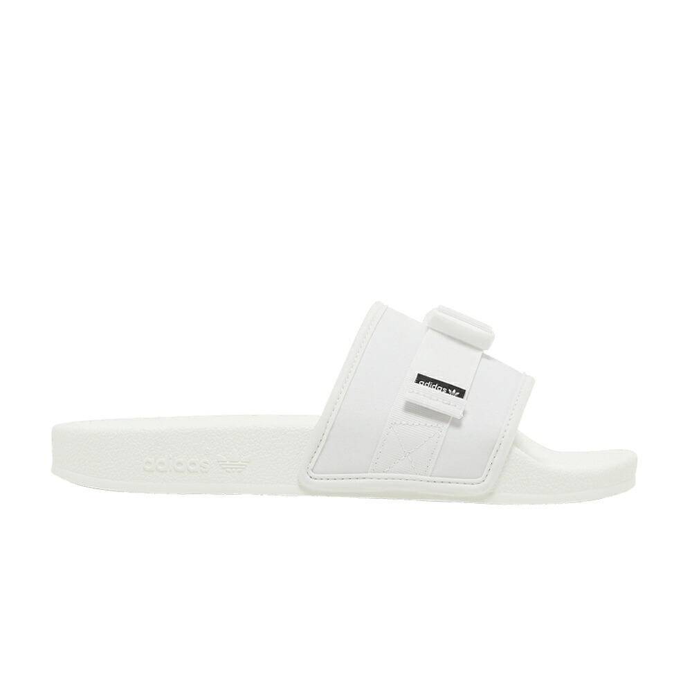 アディダス アディレッタ 白いこと 白いこと 中核グループ \u0027WHITE\u0027 スニーカー レディース ADIDAS WMNS ADILETTE SLIDES / CLOUD WHITE CLOUD WHITE CORE