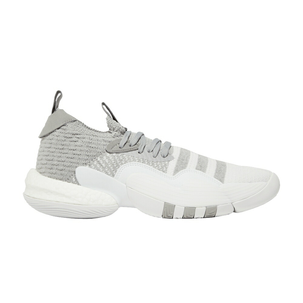 アディダス 白色 ホワイト チーム ミッド 灰色 グレー 'GREY MOON' スニーカー メンズ ADIDAS TRAE YOUNG 2 / CLOUD WHITE TEAM MID GREY OFF