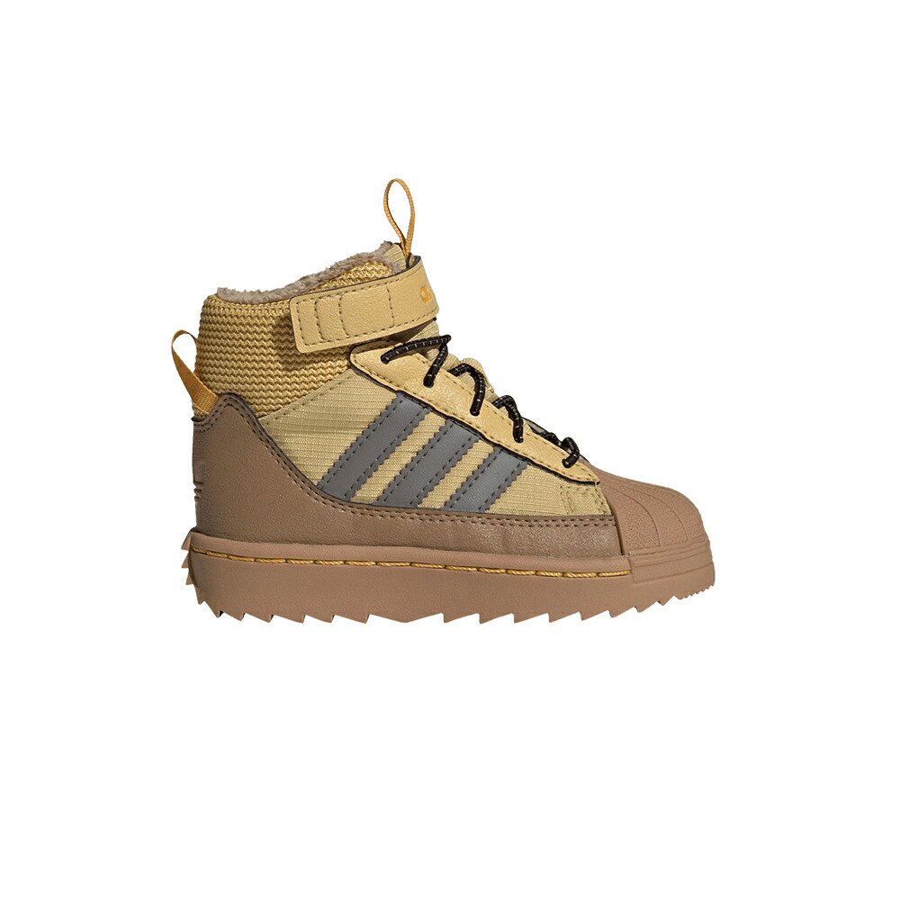 アディダス スーパースター ウィンター ブーツ チャコール コア 黒色 ブラック 'OAT CHARCOAL' スニーカー メンズ ADIDAS SUPERSTAR WINTER TREK BOOT I / OAT CHARCOAL CORE BLACK