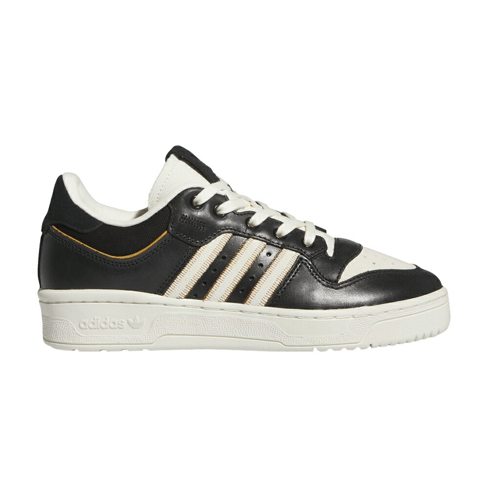 アディダス アイボリー コア 黒色 ブラック 'BLACK MESA' スニーカー レディース ADIDAS WMNS RIVALRY 86 LOW IVORY / CORE BLACK IVORY MESA