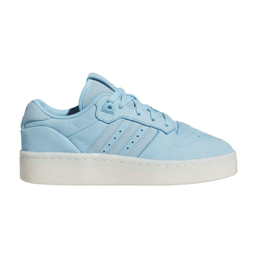 アディダス 青み 青色 象牙色 \u0027CLEAR BLUE\u0027 スニーカー レディース ADIDAS WMNS RIVALRY LUX LOW / CLEAR BLUE CLEAR BLUE IVORY