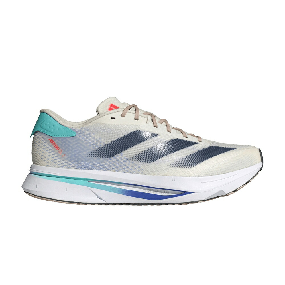 アディダス アディゼロ 白色 ホワイト アクア AURORA AQUA スニーカー メンズ ADIDAS ADIZERO SL2 INK FLASH / OFF WHITE AURORA INK FLASH AQUA