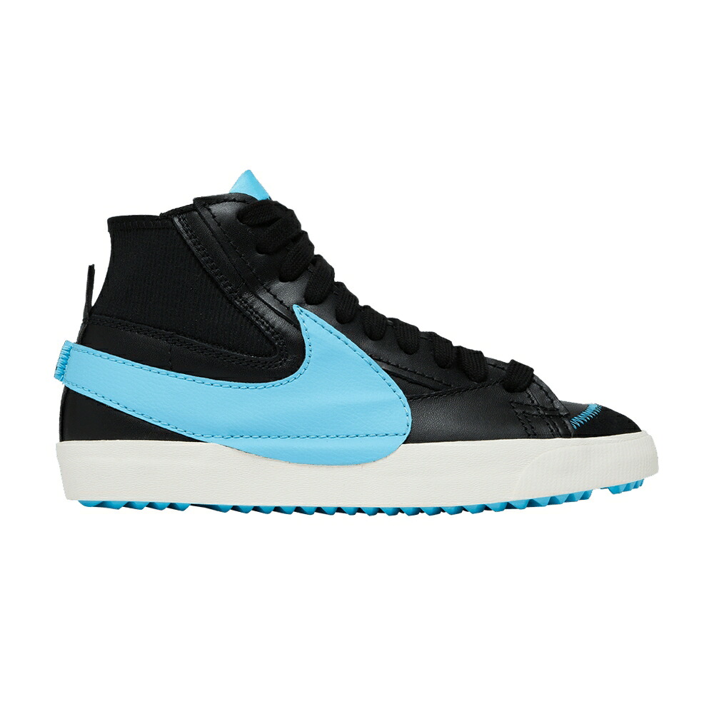 ナイキ ブレイザー ミッド ジャンボ 黒いこと 黒いこと 青碧 青碧 \u002777 \u0027BLACK BLUE\u0027 スニーカー メンズ NIKE BLAZER MID JUMBO BALTIC / BLACK BALTIC BLUE SAIL