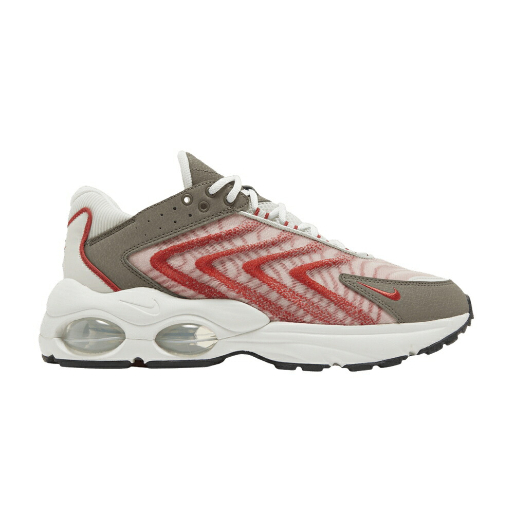 ナイキ マックス オリーブ 薄墨色 薄墨色 大気圏マックス \u0027RED CLAY\u0027 スニーカー メンズ NIKE AIR MAX TW / LIGHT BONE OLIVE GREY SUMMIT