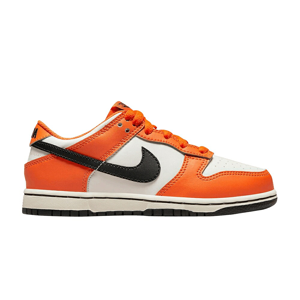 ナイキ ダンク 黒いこと 黒いこと 橙 オレンジ色 ダンクロー \u0027HALLOWEEN\u0027 お坊っちゃん キッズ NIKE DUNK LOW なおなお書き 2022 / PHANTOM BLACK SAFETY ORANGE もの言う花 マタニティ スニーカー