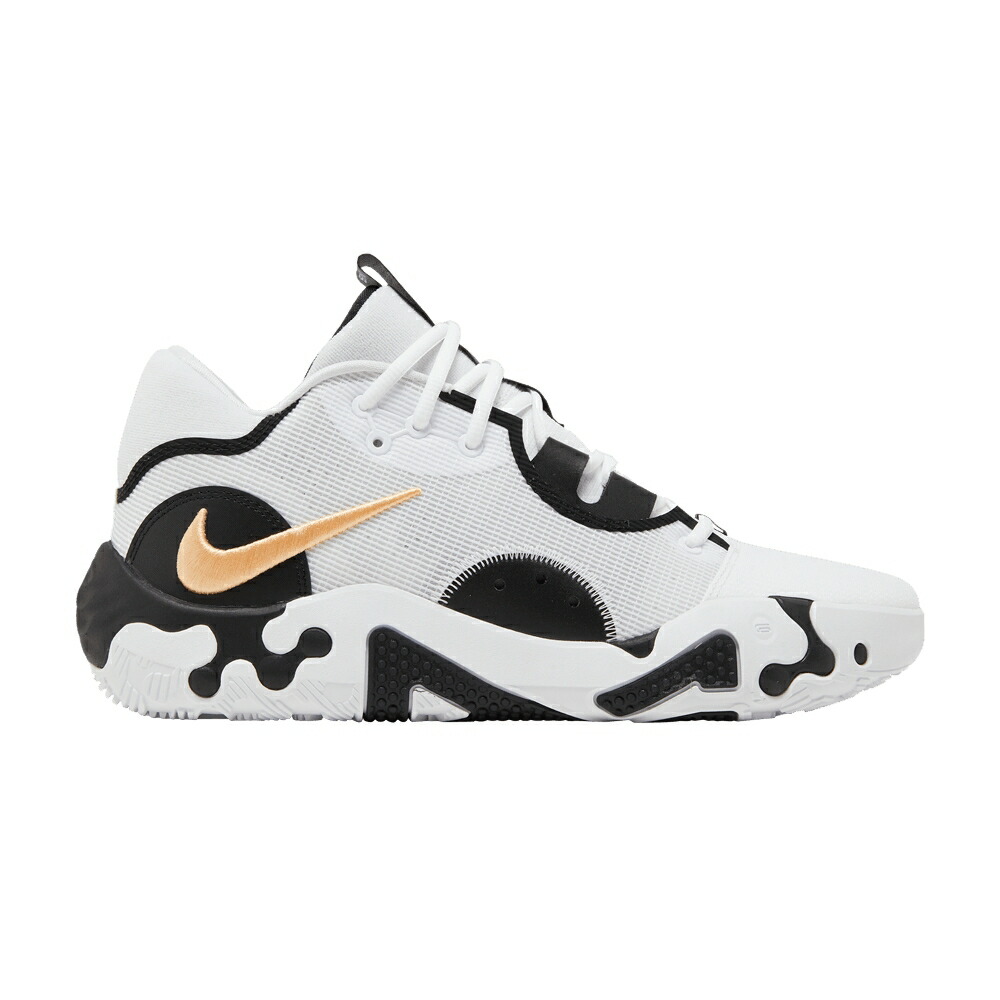 ナイキ 白色 ホワイト 橙 オレンジ 黒色 ブラック ORANGE CHALK スニーカー メンズ NIKE PG 6 / WHITE ORANGE CHALK BLACK