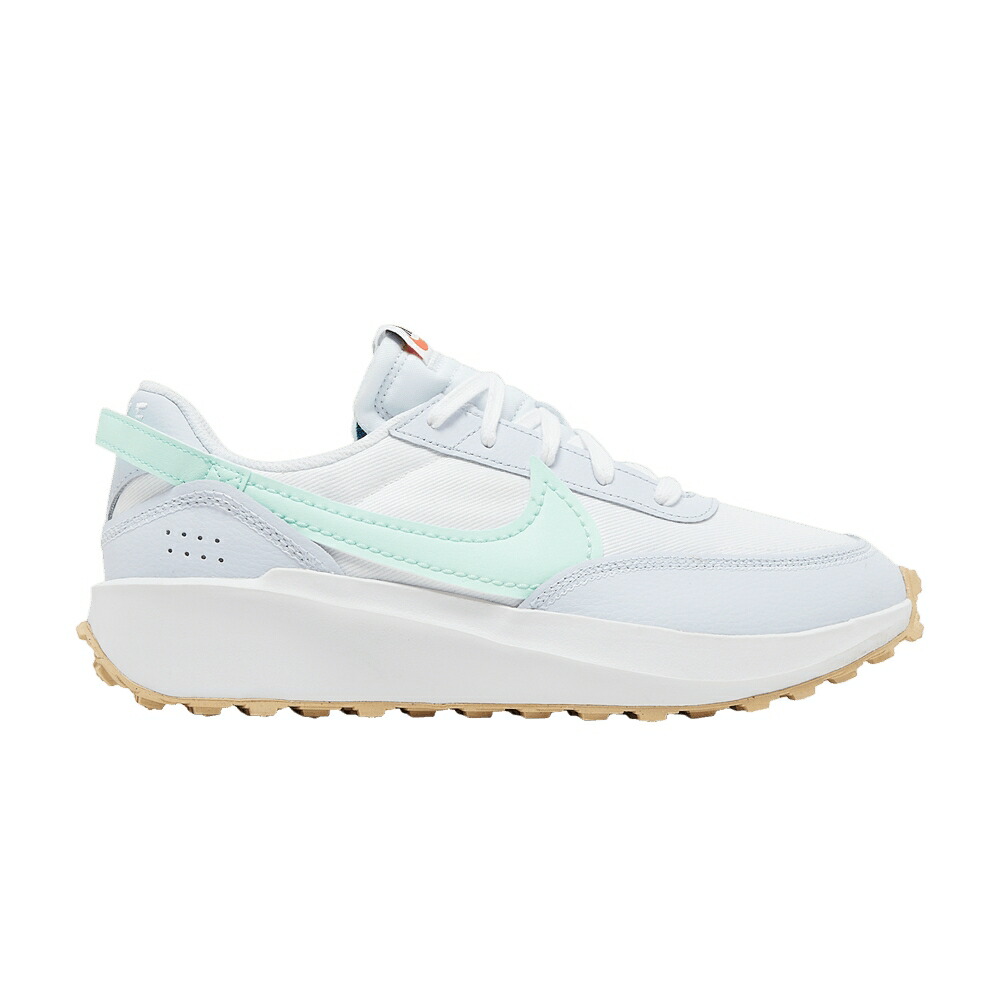 ナイキ ワッフル 白色 ホワイト 灰色 グレー WHITE GUM スニーカー メンズ NIKE WAFFLE DEBUT MINT FOAM / WHITE FOOTBALL GREY MARINA MINT