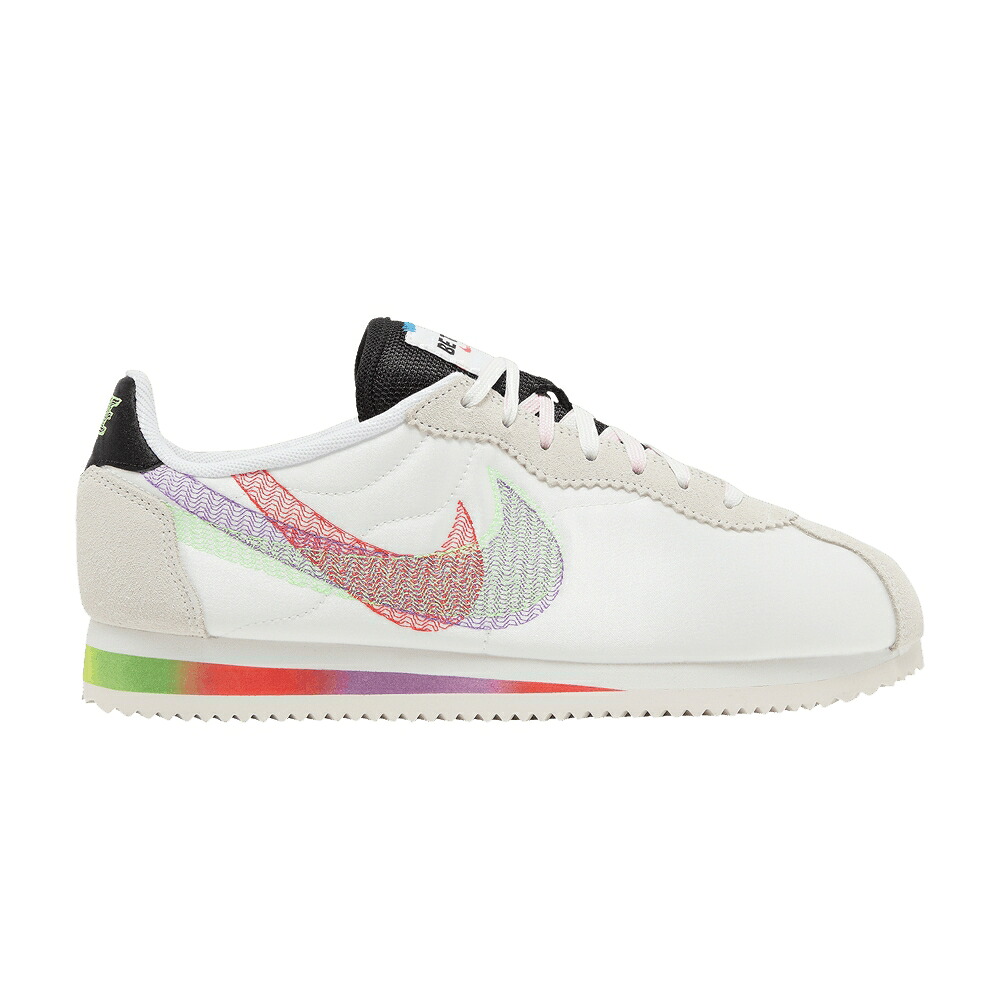 ナイキ コルテッツ 白いこと 白いこと 黒いこと 黒いこと \u0027BE 2022\u0027 スニーカー メンズ NIKE CORTEZ TRUE / SUMMIT WHITE BLACK MULTI COLOR