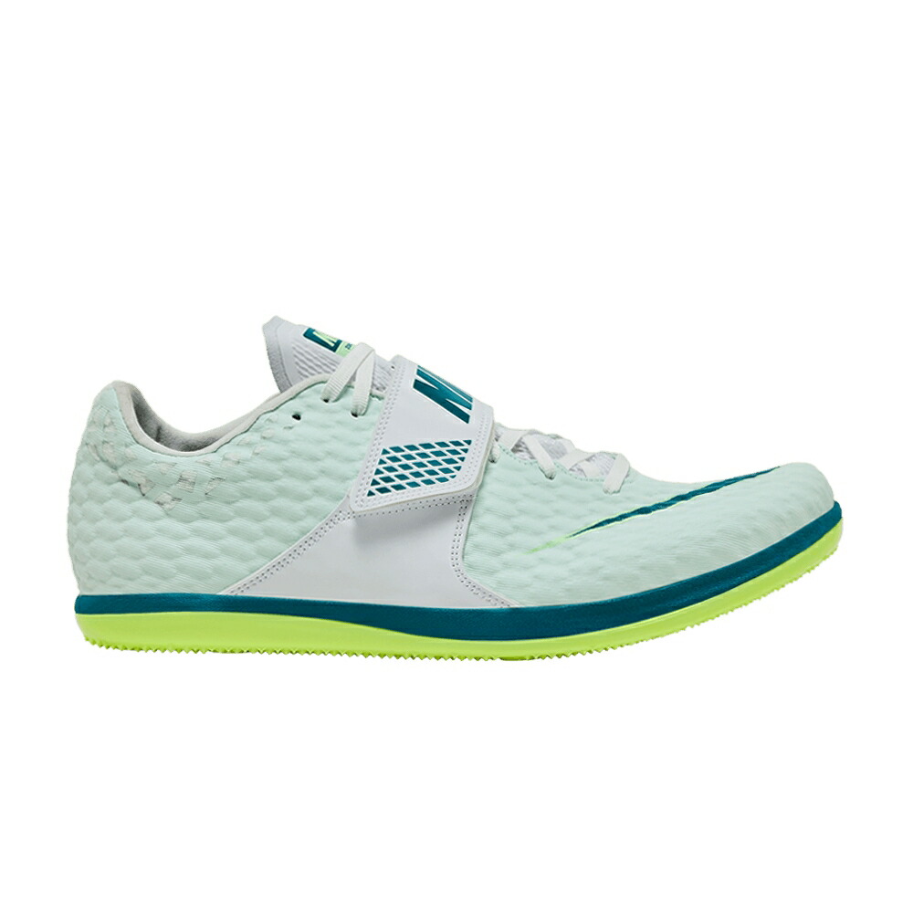ナイキ 御機嫌 エリート 緑 緑であること 白いこと 白いこと \u0027BARELY SPRUCE\u0027 スニーカー メンズ NIKE HIGH JUMP ELITE GREEN BRIGHT / WHITE BARELY GREEN VAPOR GREEN