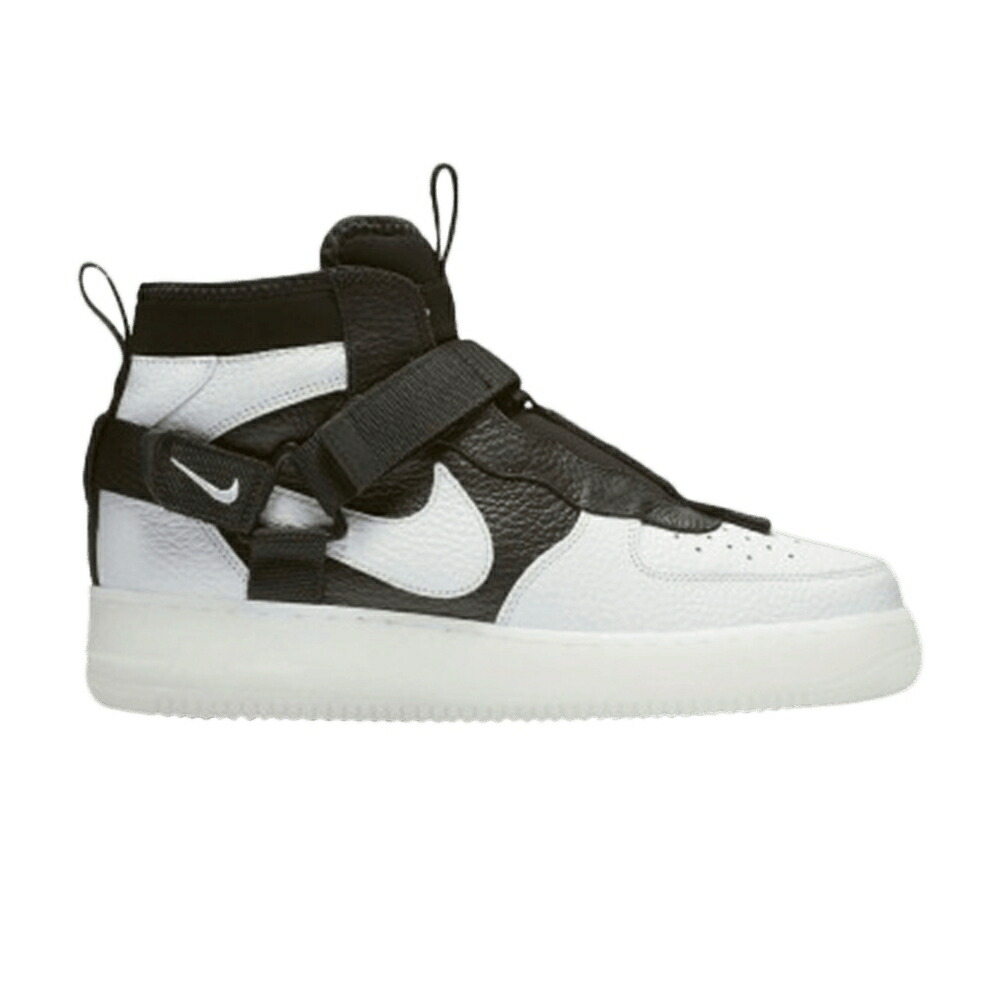 ナイキ ミッド 白いこと 白いこと 黒いこと 黒いこと 空軍 \u0027ORCA\u0027 スニーカー メンズ NIKE AIR FORCE 1 UTILITY MID / OFF WHITE BLACK WHITE