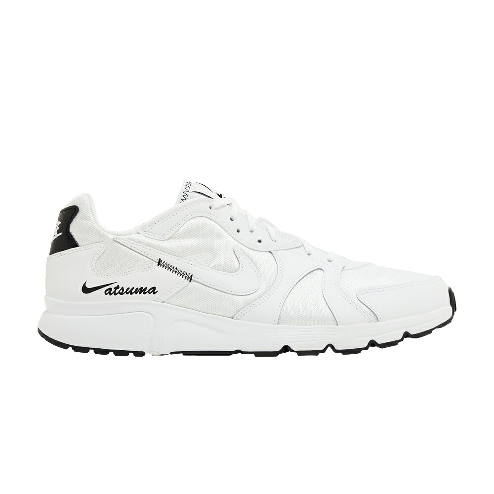 ナイキ 白色 ホワイト 黒色 ブラック 'WHITE' スニーカー メンズ NIKE ATSUMA / WHITE BLACK WHITE