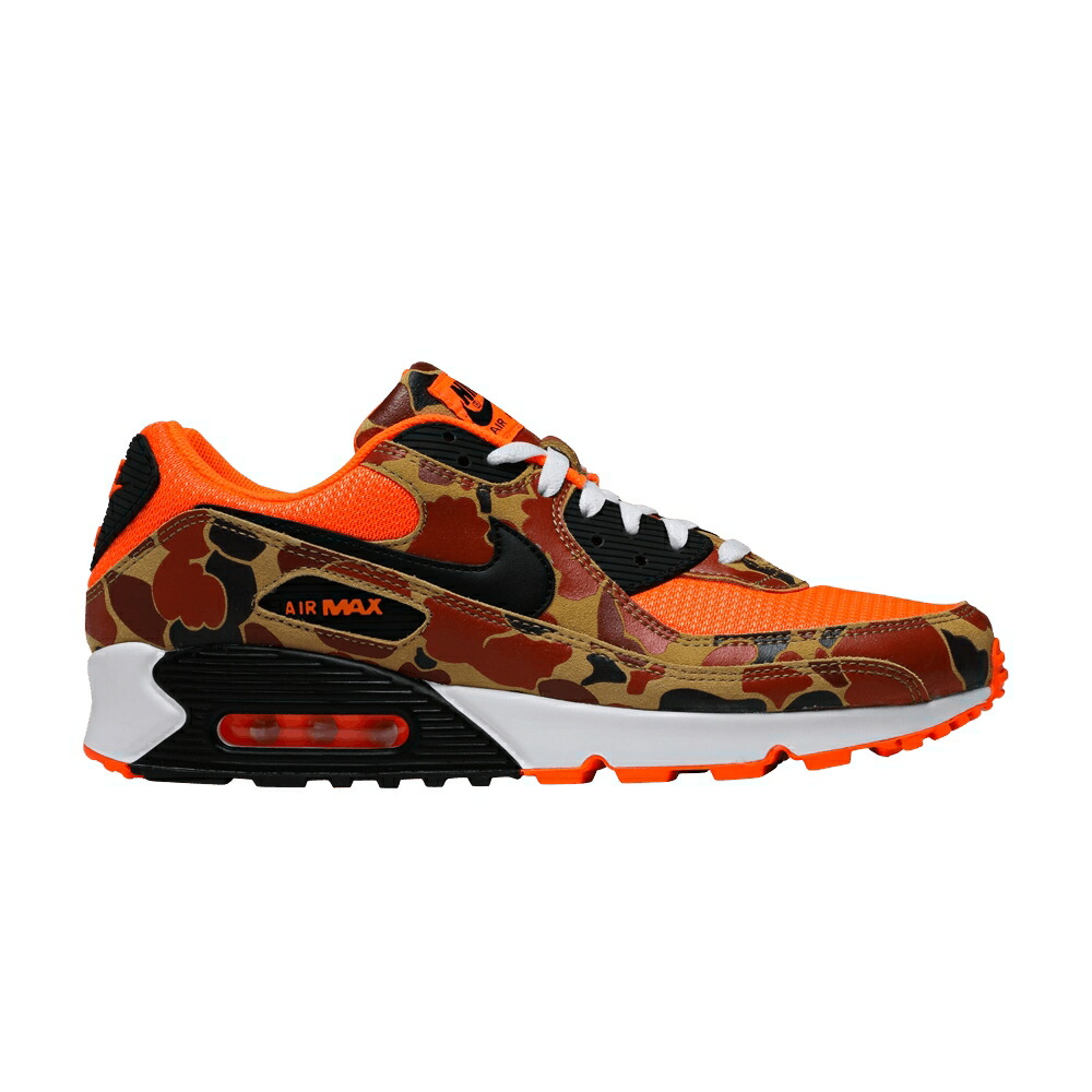ナイキ メンズ マックス 橙 オレンジ 黒色 ブラック MEN エアマックス ORANGE CAMO スニーカー NIKE AIR MAX 90 / TOTAL ORANGE BLACK