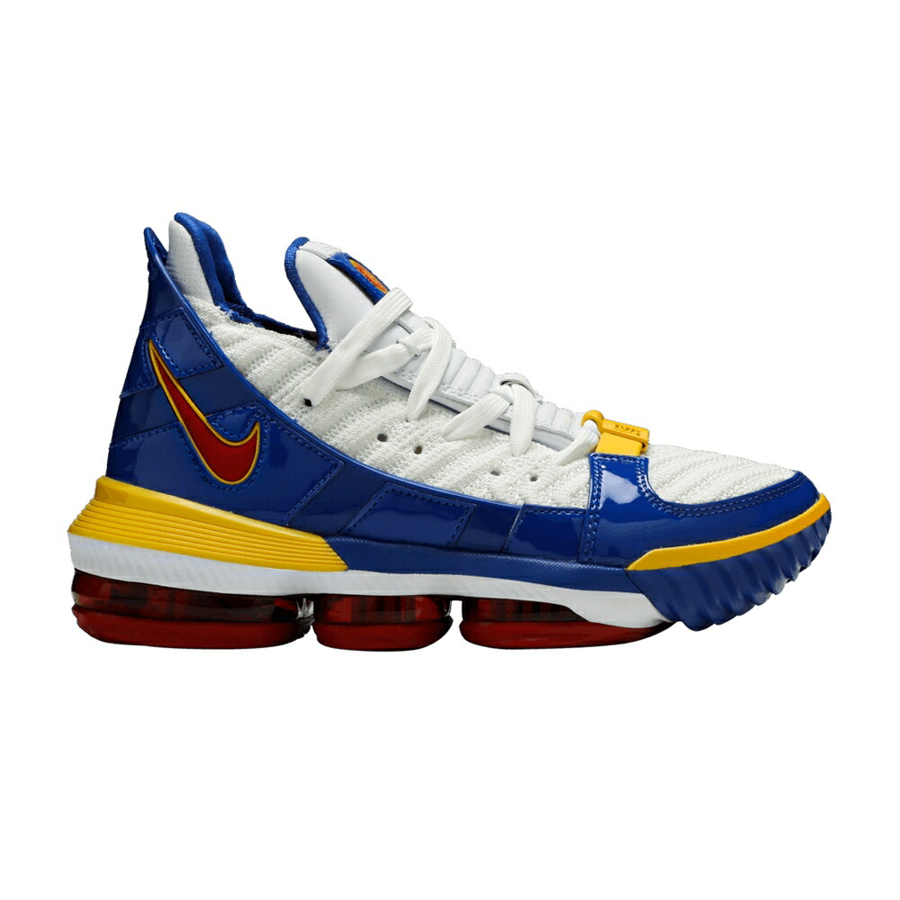 ナイキ レブロン 白いこと 白いこと 赤 赤いこと \u0027SUPERBRON\u0027 スニーカー メンズ NIKE LEBRON 16 / WHITE VARSITY RED VARSITY ROYAL