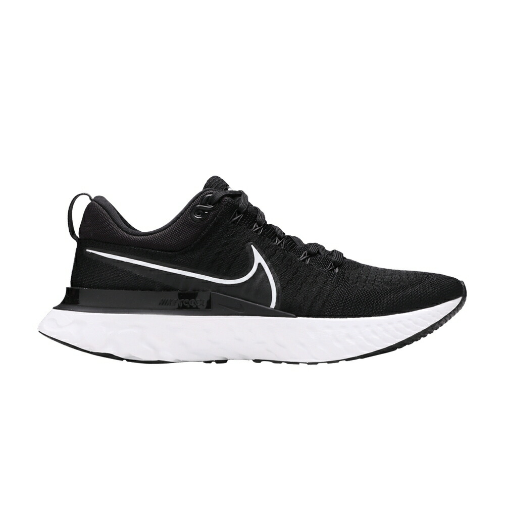 ナイキ リアクト ラン フライニット 黒色 ブラック 白色 ホワイト 灰色 グレー BLACK スニーカー メンズ NIKE REACT INFINITY RUN FLYKNIT 2 / BLACK WHITE IRON GREY