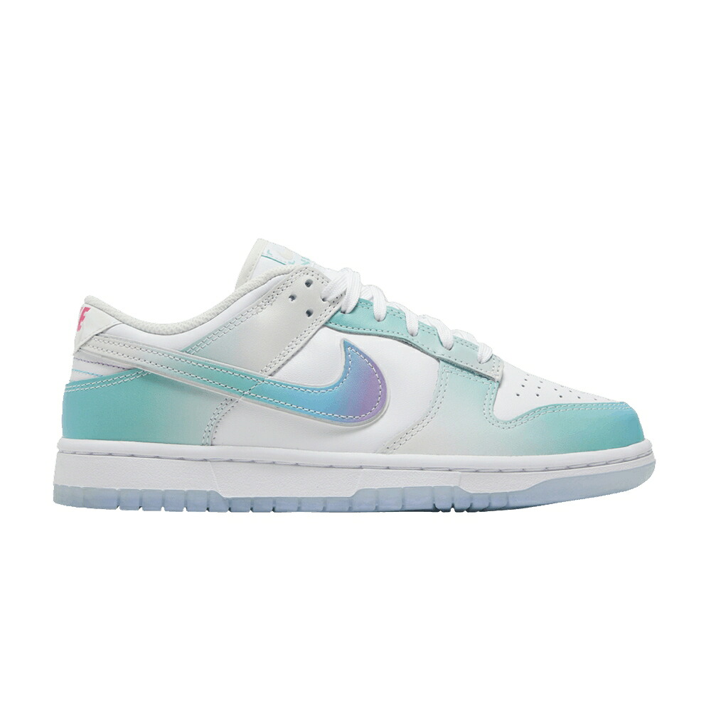 ナイキ ダンク 白いこと 白いこと 青み 青色 ダンクロー \u0027UNLOCK SPACE\u0027 スニーカー レディース NIKE WMNS DUNK LOW YOUR / WHITE ICE BLUE PHANTOM MULTI