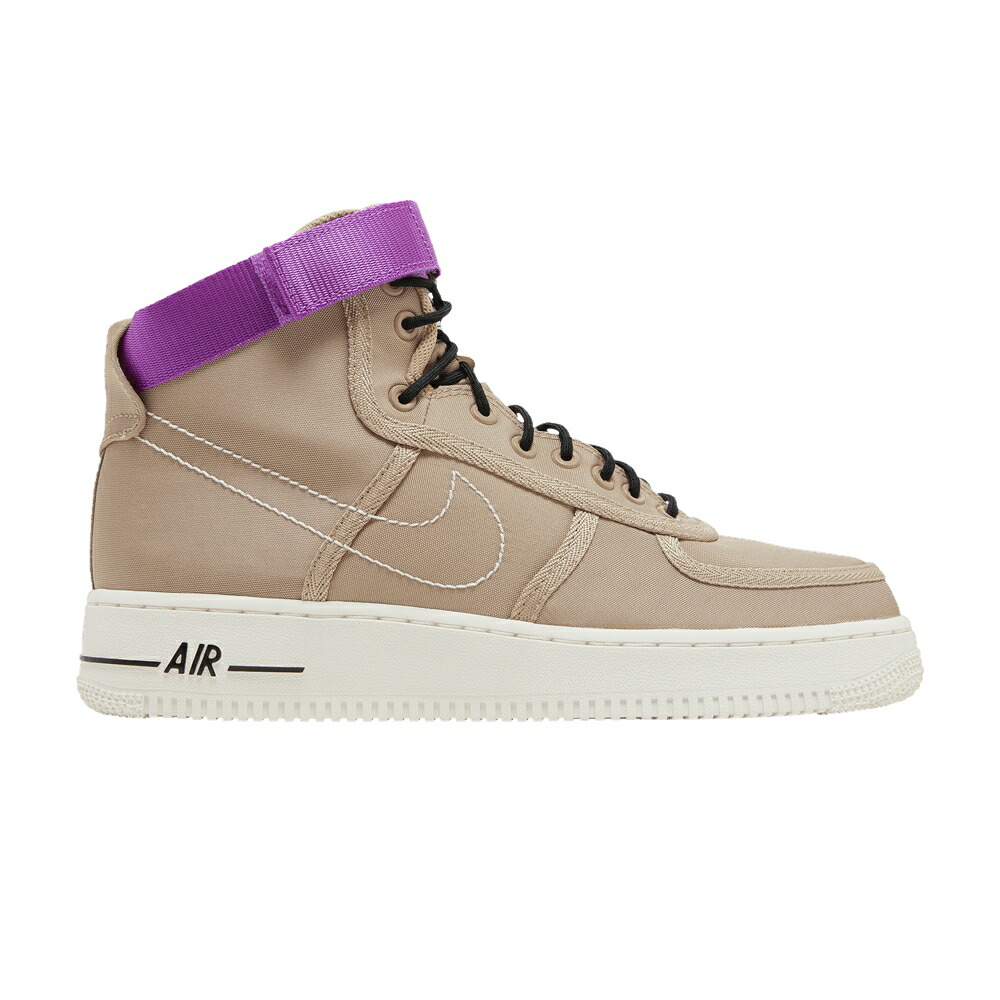 ナイキ ハイ ドリーム 黒色 ブラック エアフォース 07 MOVING HEMP スニーカー メンズ NIKE AIR FORCE 1 HIGH LV8 COMPANY - / HEMP FUCHSIA DREAM BLACK CITRON