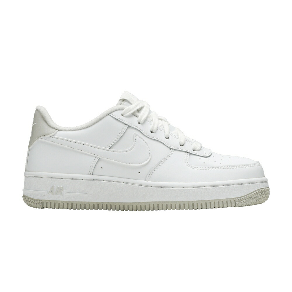ナイキ 白色 ホワイト エアフォース 'WHITE BONE' ジュニア キッズ NIKE AIR FORCE 1 GS LIGHT / WHITE WHITE LIGHT BONE ベビー マタニティ スニーカー