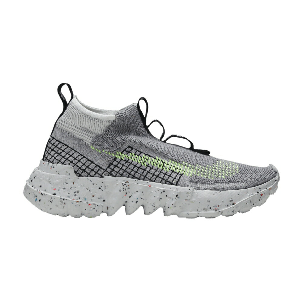 ナイキ GREY VOLT スニーカー メンズ NIKE SPACE HIPPIE 02 /
