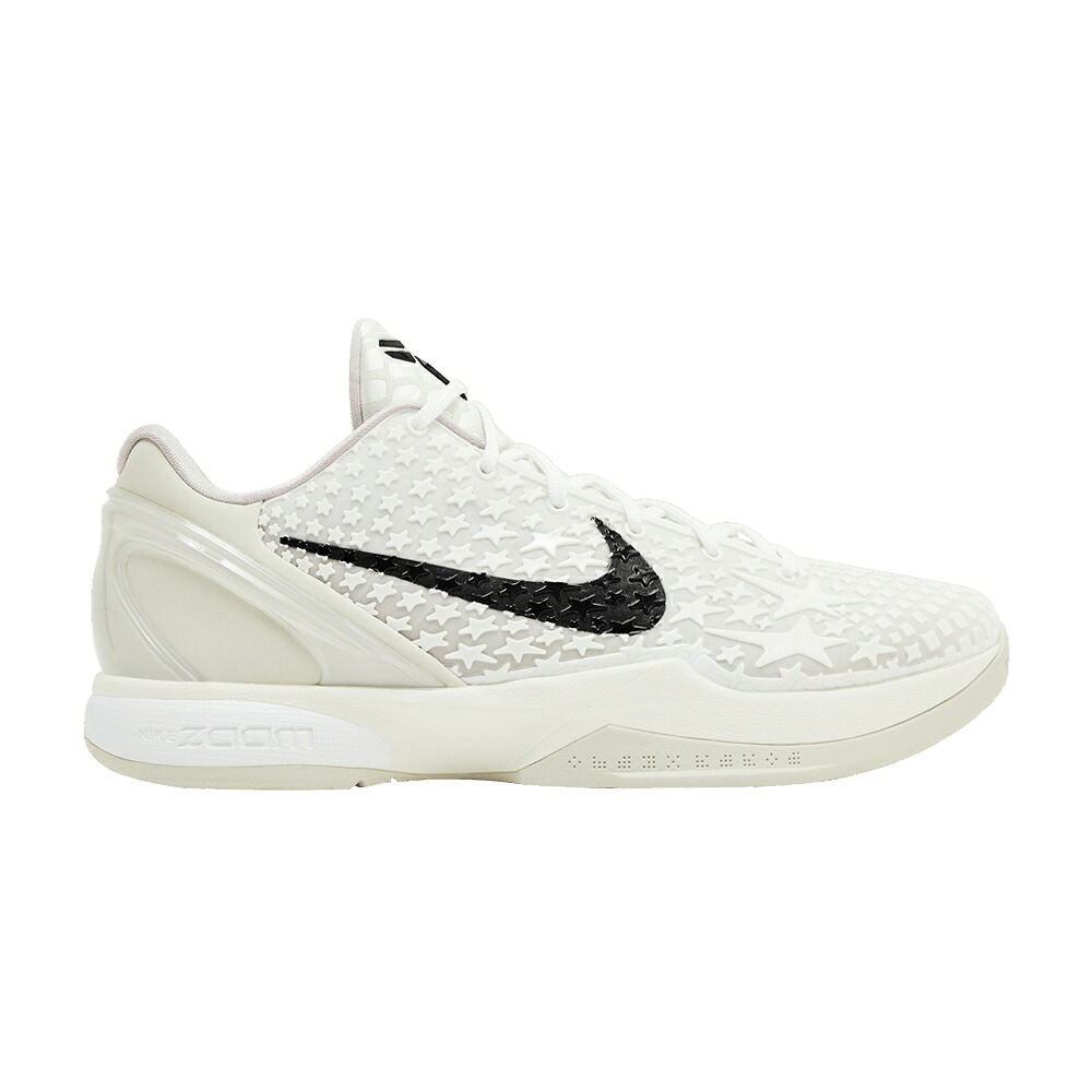 ナイキ 望遠レンズ コービー 労働者階級トロ 黒いこと 黒いこと 白いこと 白いこと \u0027ALLSTAR SAIL\u0027 スニーカー メンズ NIKE ZOOM KOBE 6 PROTRO \u0027ALL-STAR - / SAIL BLACK LIGHT BONE WHITE