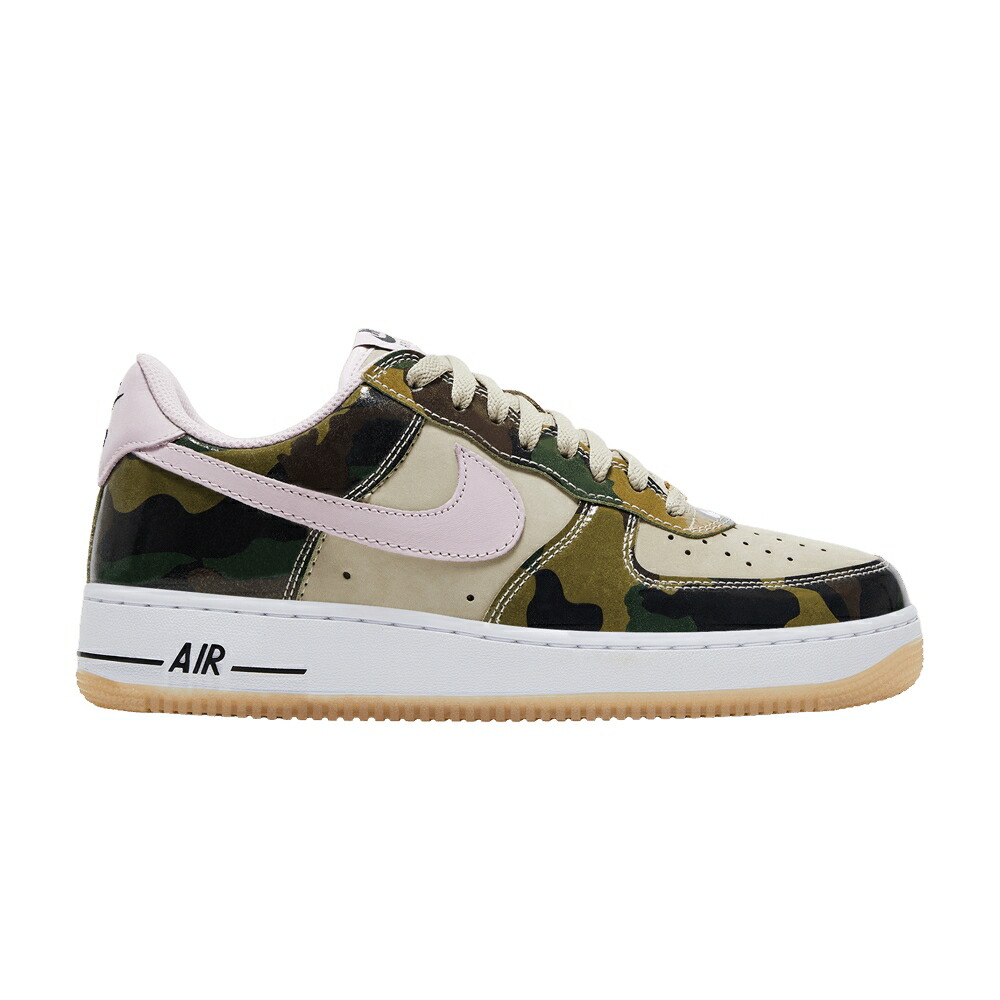 ナイキ カーキ ピンク 白色 ホワイト エアフォース PATENT CAMO スニーカー メンズ NIKE AIR FORCE 1 LOW / MULTI COLOR KHAKI PINK WHITE