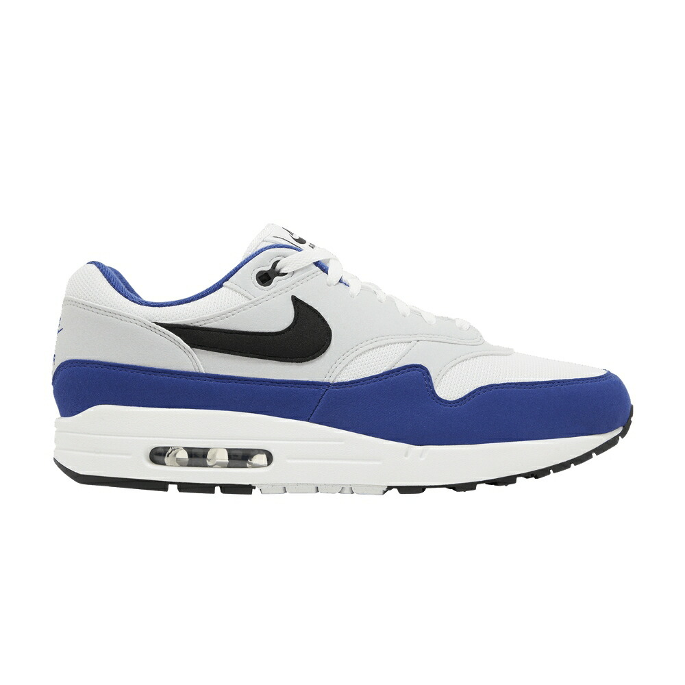 ナイキ マックス 白色 ホワイト 黒色 ブラック ディープ 青色 ブルー エアマックス DEEP BLUE スニーカー メンズ NIKE AIR MAX 1 ROYAL / WHITE BLACK DEEP ROYAL BLUE