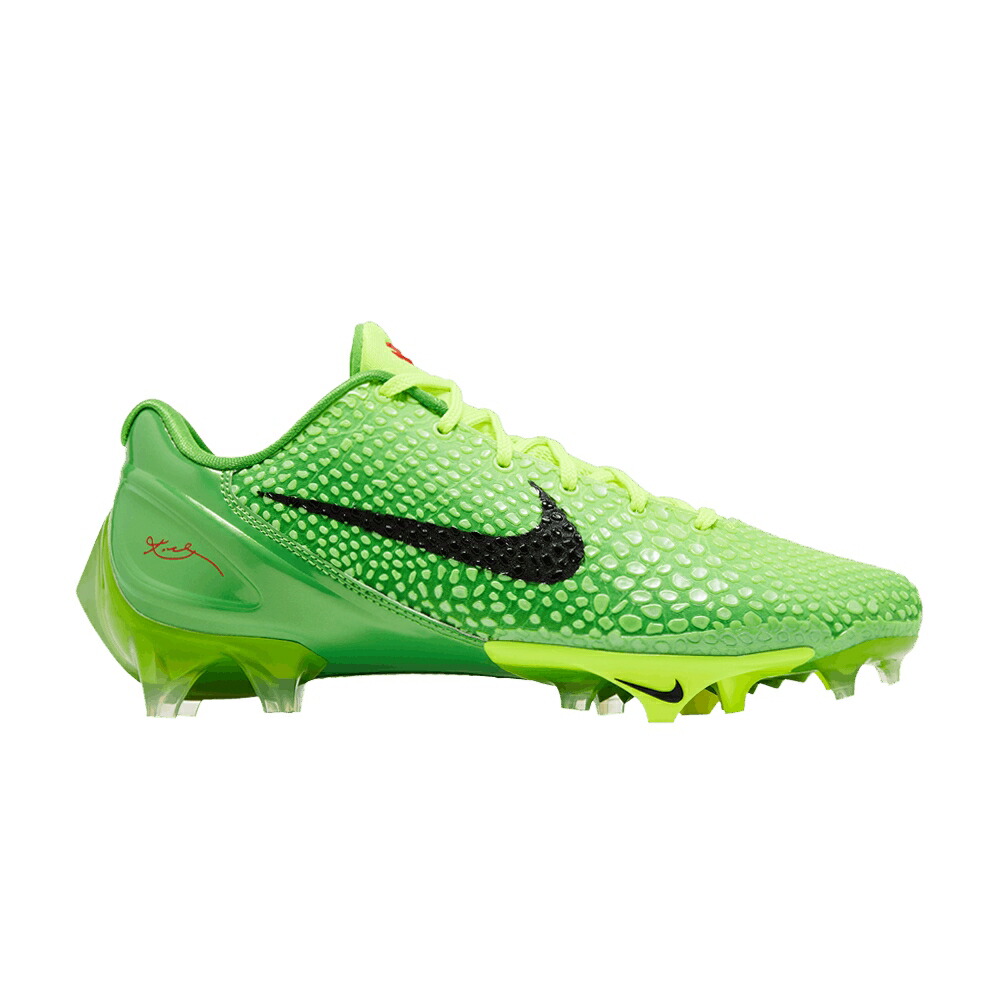 ナイキ コービー 緑 グリーン 黒色 ブラック GRINCH スニーカー メンズ NIKE VAPOR EDGE KOBE 6 SE / GREEN APPLE BLACK VOLT BRIGHT
