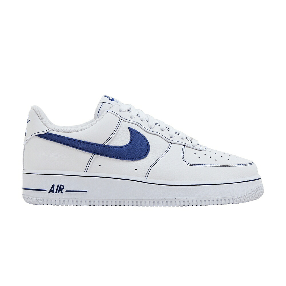 ナイキ ディープ 白色 ホワイト 青色 ブルー エアフォース '07 'WHITE ROYAL' スニーカー メンズ NIKE AIR FORCE 1 LV8 DEEP / WHITE DEEP ROYAL BLUE｜スニケス