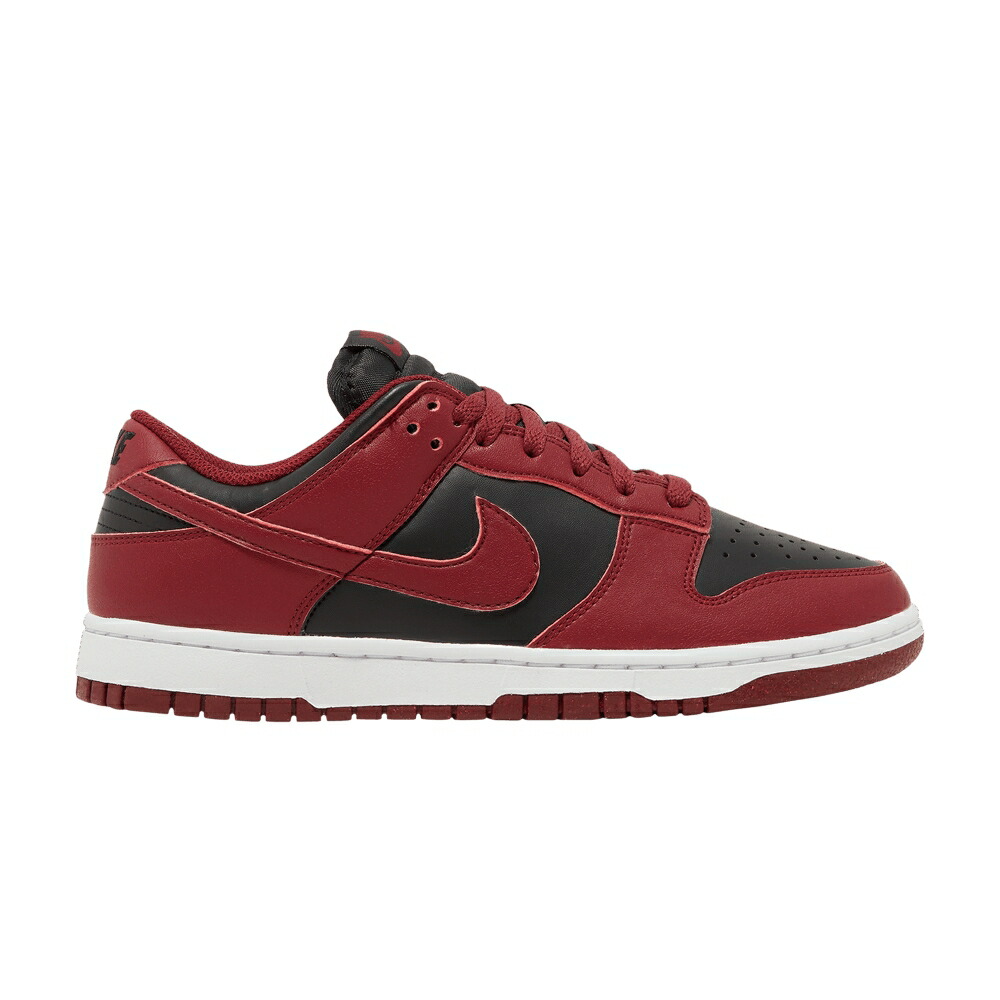 ナイキ ダンク 赤 レッド 黒色 ブラック チーム 白色 ホワイト ダンクロー TEAM BLACK スニーカー レディース NIKE WMNS DUNK LOW NEXT NATURE RED / BLACK TEAM RED WHITE