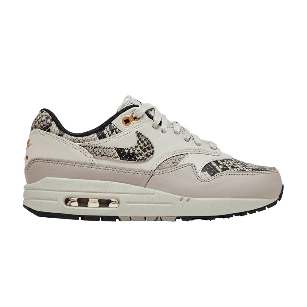 ナイキ マックス 茶色 ブラウン エアマックス 87 LIGHT SNAKESKIN スニーカー レディース NIKE WMNS AIR MAX 1 OREWOOD / LIGHT OREWOOD BROWN MALT VELVET