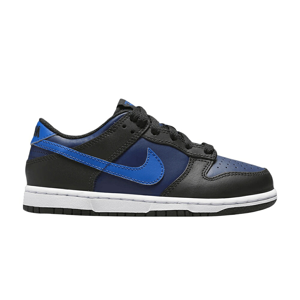 ナイキ ダンク 紺色 ネイビー 黒色 ブラック ゲーム ダンクロー 'BLACK NAVY' ゲームロイヤル 青 ブルー ジュニア キッズ NIKE DUNK LOW PS MIDNIGHT / MIDNIGHT NAVY BLACK GAME ROYAL ベビー マタニティ ス
