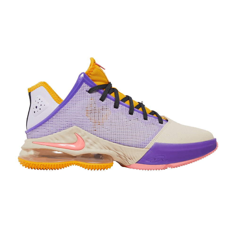 ナイキ メンズ レブロン 灰色 グレー パール MEN MISMATCH スニーカー NIKE LEBRON 19 LOW / LILAC DARK SMOKE GREY PEARL