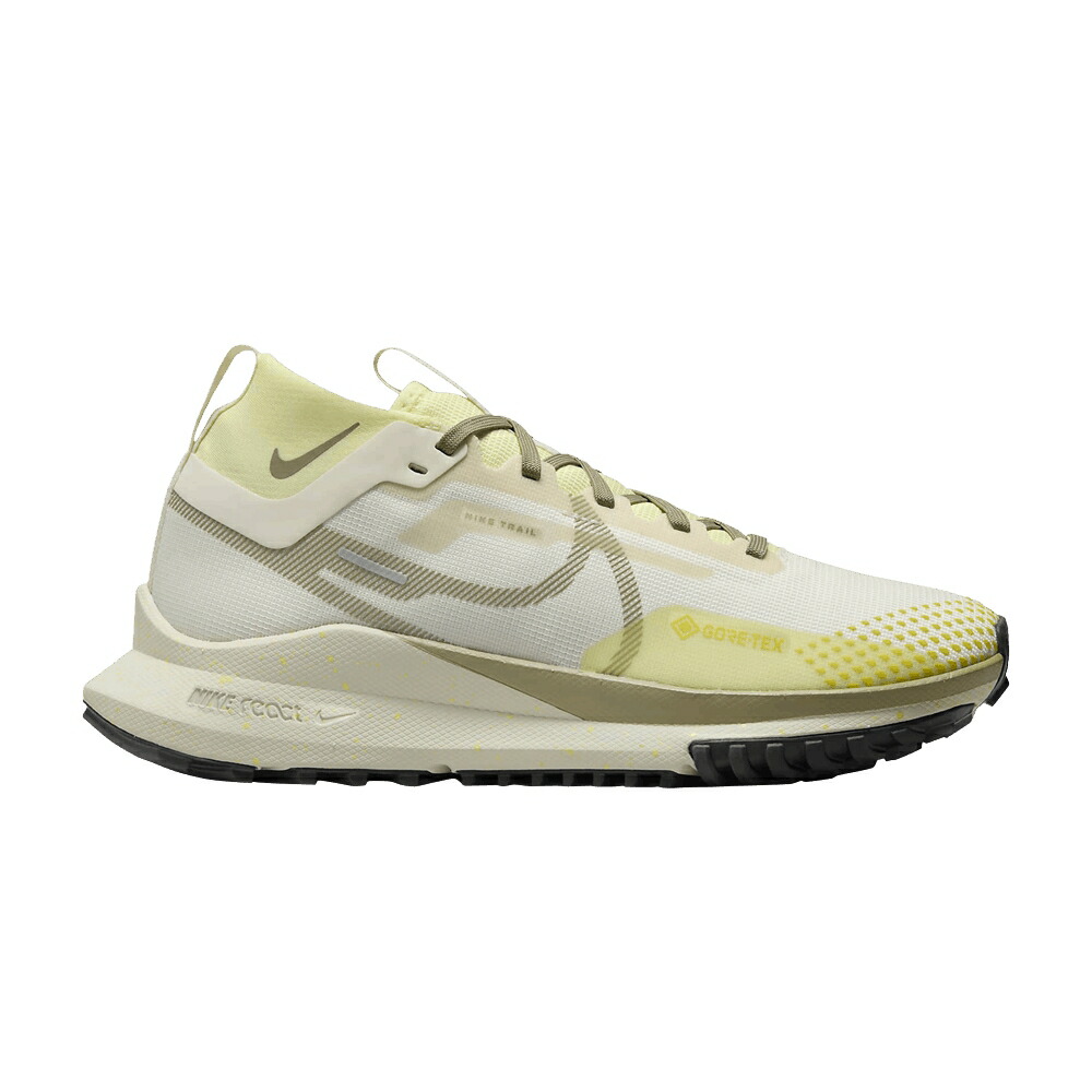 ナイキ リアクト ペガサス ゴアテックス アイボリー 緑 グリーン ハイ 'PALE OLIVE' スニーカー レディース NIKE WMNS REACT PEGASUS TRAIL 4 GORE-TEX IVORY NEUTRAL / PALE IVORY LUMINOUS GREEN HIGH
