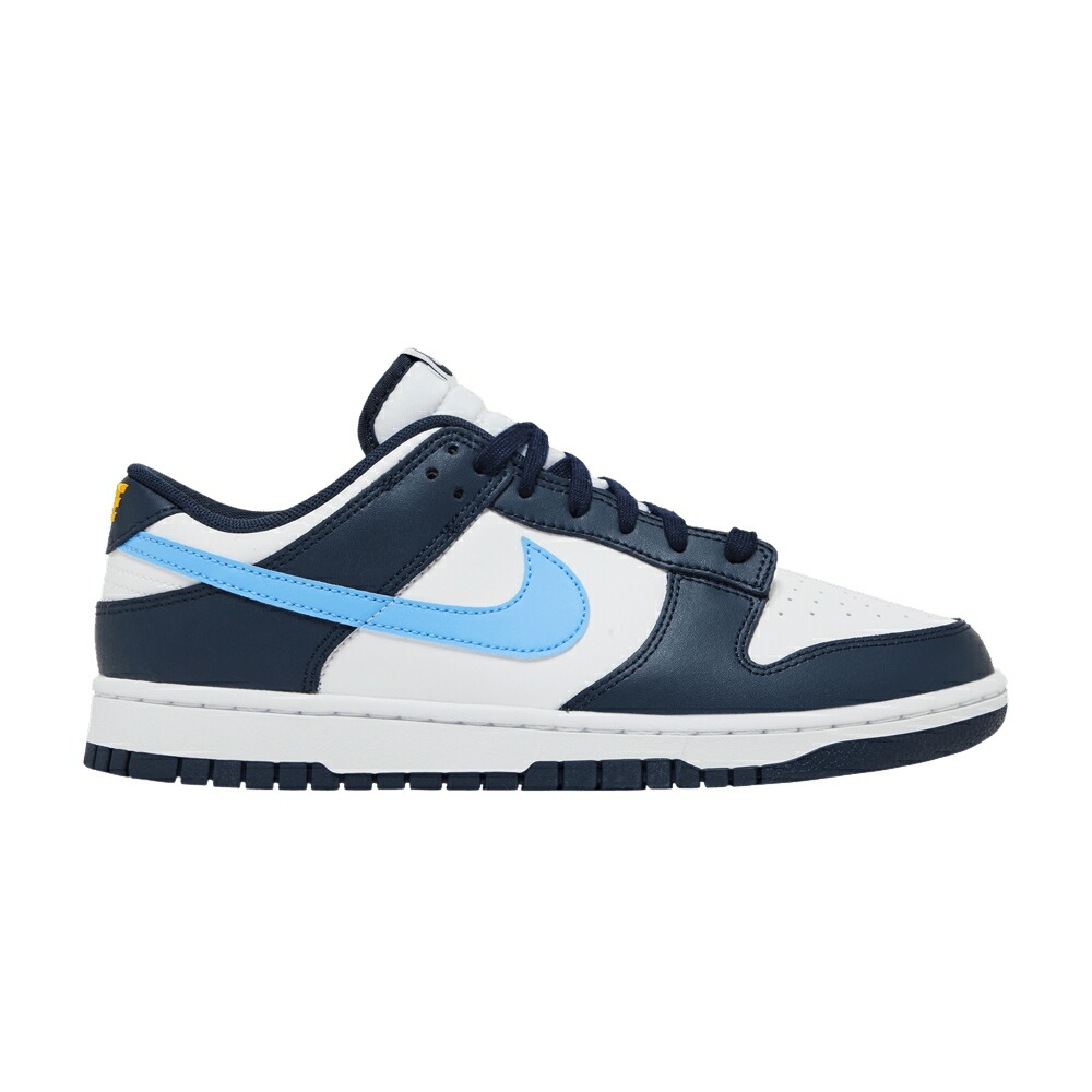 ナイキ ダンク 白色 ホワイト ゴールド ダンクロー OBSIDIAN BLUE スニーカー メンズ NIKE DUNK LOW UNIVERSITY / OBSIDIAN WHITE UNIVERSITY GOLD