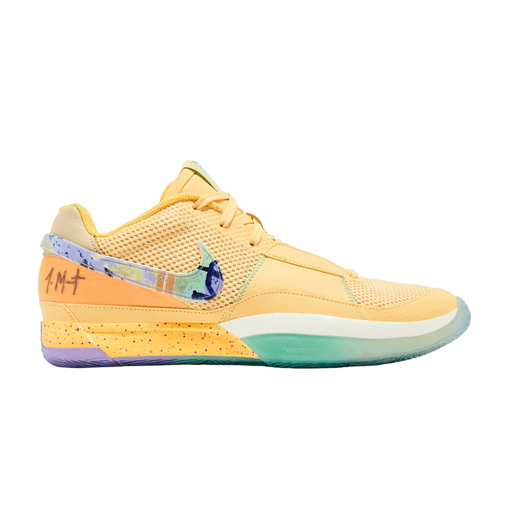 ナイキ \u0027EYBL JAM\u0027 スニーカー メンズ NIKE JA 1 PEACH / MULTI COLOR MULTI COLOR