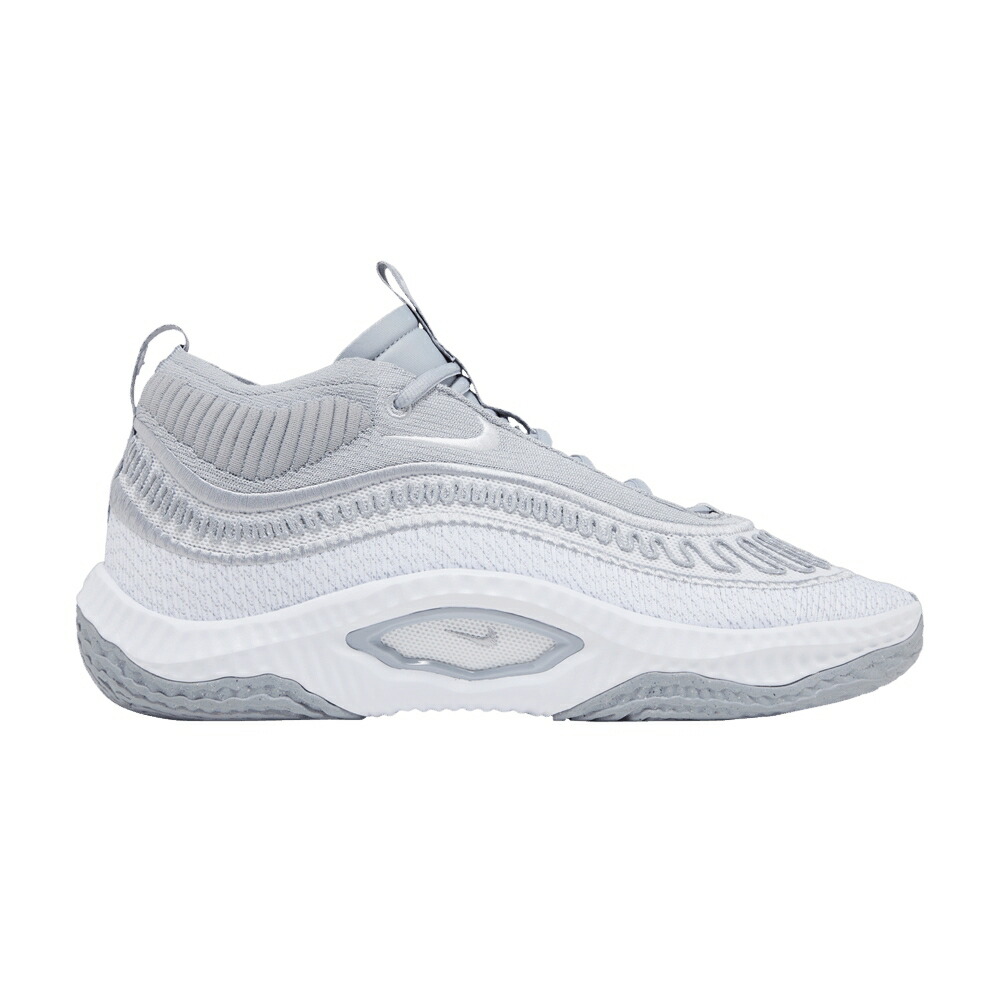 ナイキ 灰色 グレー 白色 ホワイト 'WOLF GREY' スニーカー メンズ NIKE COSMIC UNITY 3 TB / WOLF GREY WHITE WHITE