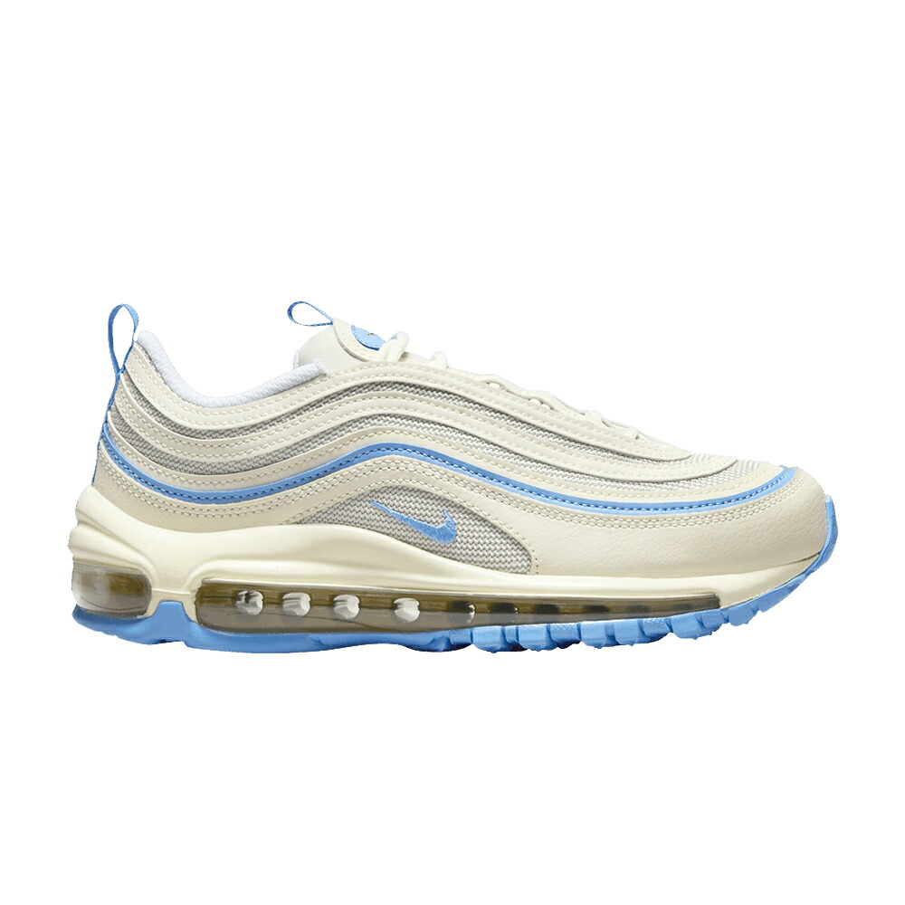 ナイキ マックス 象牙色 エア湖マックス \u0027ATHLETIC BLUE\u0027 スニーカー レディース NIKE WMNS AIR MAX 97 DEPARTMENT - UNIVERSITY / SAIL PALE IVORY LIGHT BONE