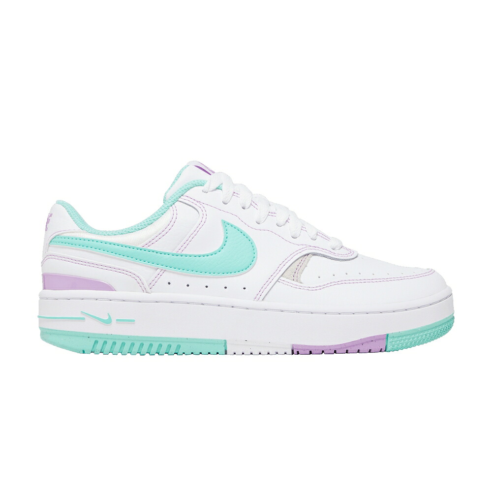 ナイキ 白いこと 白いこと 混雑時 ライズ \u0027WHITE RISE\u0027 スニーカー レディース NIKE WMNS GAMMA FORCE EMERALD / WHITE RUSH FUCHSIA EMERALD RISE