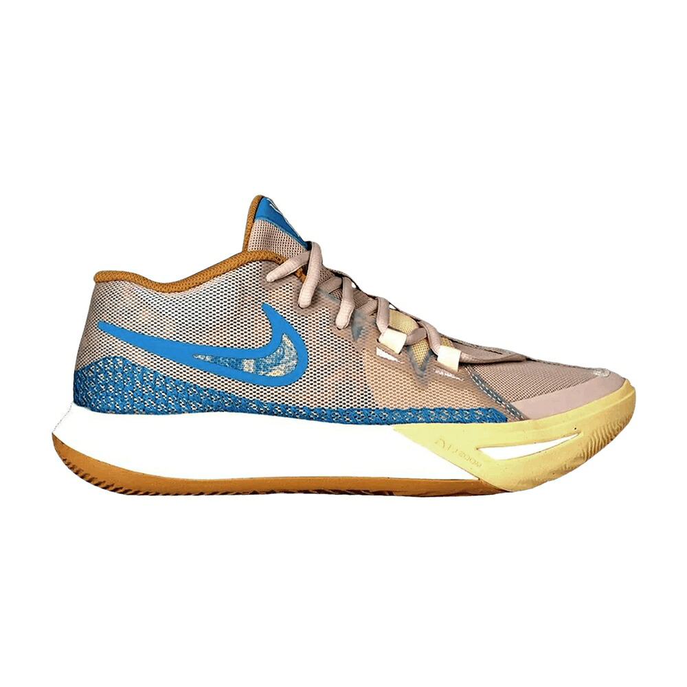 ナイキ カイリー 飛行一回り 青味 青み 雷光 \u0027CHEETAH BEIGE\u0027 スニーカー メンズ NIKE KYRIE FLYTRAP 6 / SANDRIFT BLUE LIGHTNING