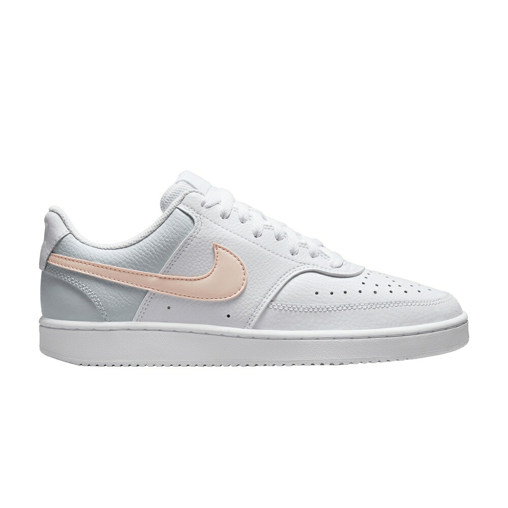 ナイキ 厚地の外套 白いこと 白いこと 佇まい 象牙色 \u0027WHITE AURA\u0027 スニーカー レディース NIKE WMNS COURT VISION LOW CORAL / WHITE CORAL AURA PALE IVORY レディース靴-スニーカー-靴
