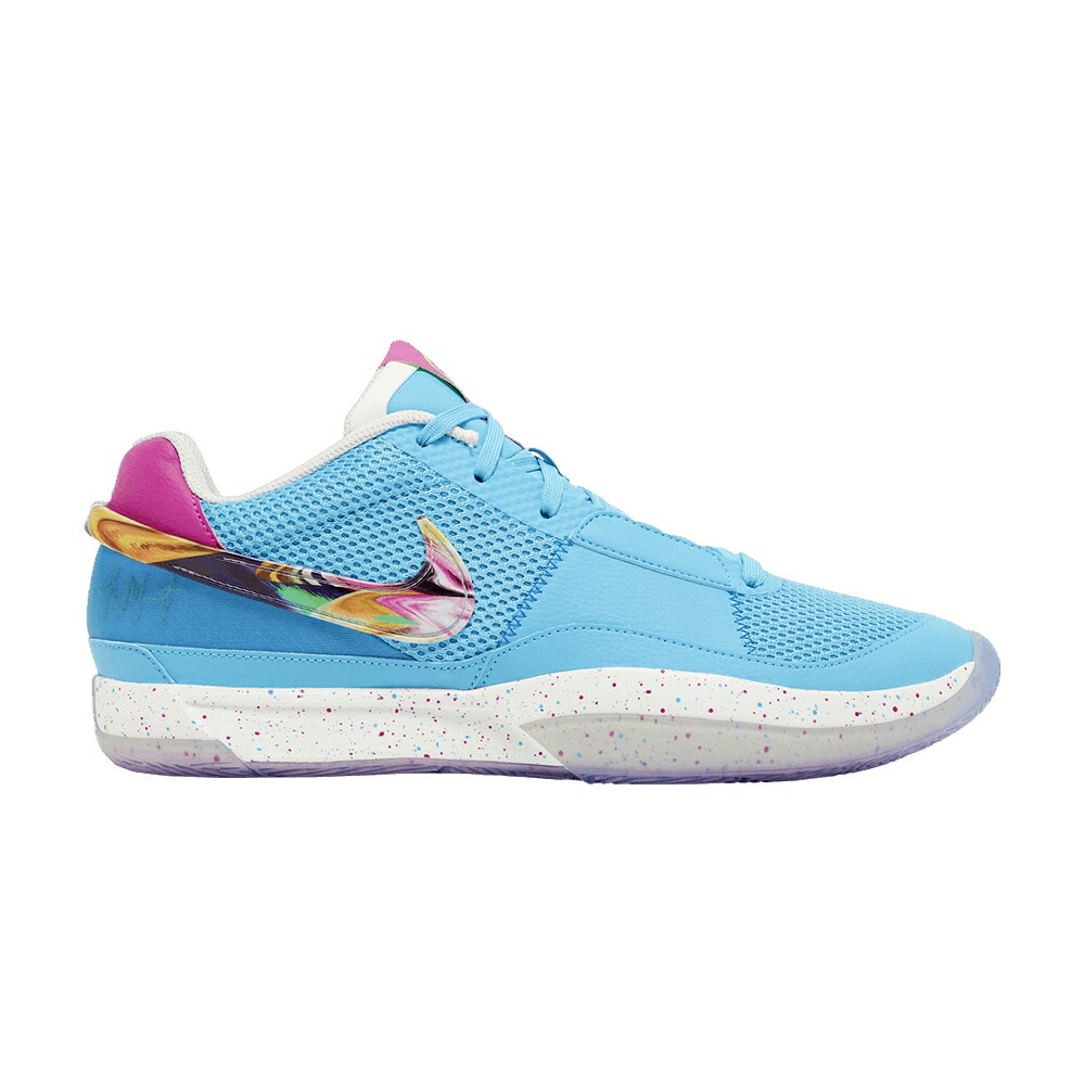 ナイキ 青色 ブルー EYBL MISMATCH スニーカー メンズ NIKE JA 1 - BLUE FUCHSIA / MULTI COLOR MULTI COLOR