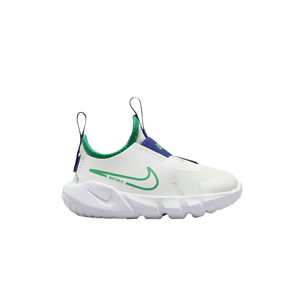ナイキ スタジアム 白色 ホワイト ピュア プラチナム ディープ 'WHITE GREEN' ベビー NIKE FLEX RUNNER 2 TD STADIUM / SUMMIT WHITE PURE PLATINUM DEEP｜スニケス