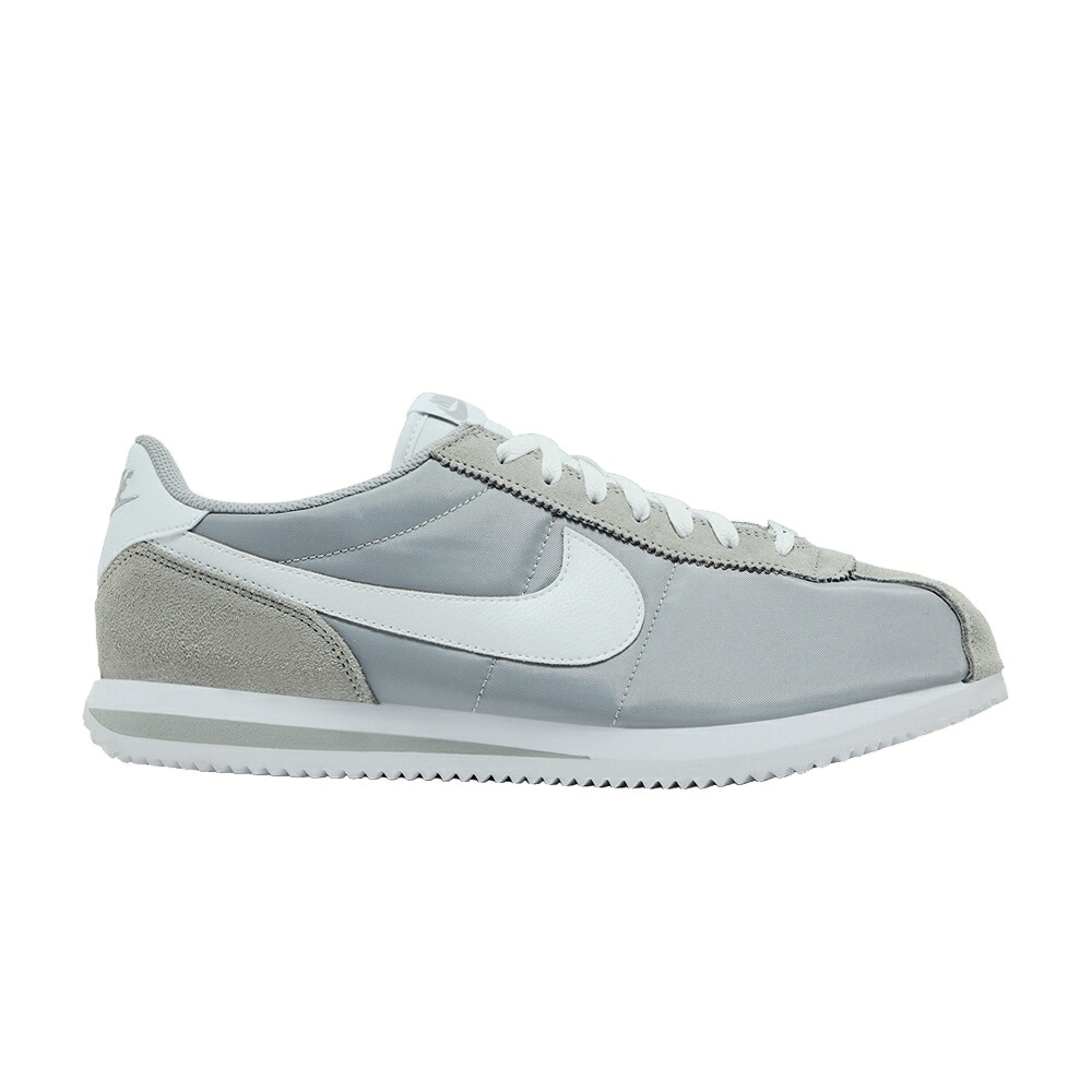 ナイキ コルテッツ しろがね色 しろがね色 白いこと 白いこと \u0027FLAT SILVER\u0027 スニーカー メンズ NIKE CORTEZ TXT / FLAT SILVER WHITE メンズ靴-スニーカー