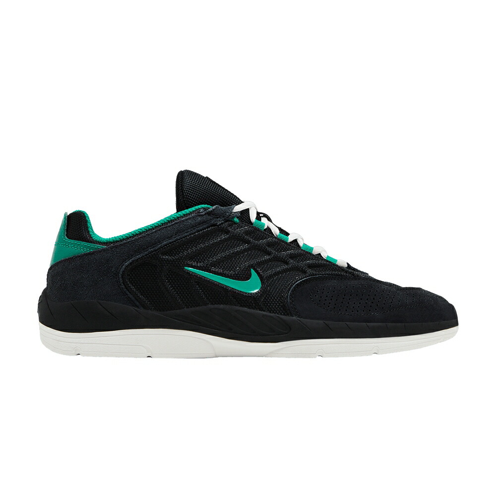 ナイキ エスビー 黒色 ブラック 白色 ホワイト 'BLACK MALACHITE' スニーカー メンズ NIKE VERTEBRAE SB / BLACK BLACK SUMMIT WHITE｜スニケススニーカー